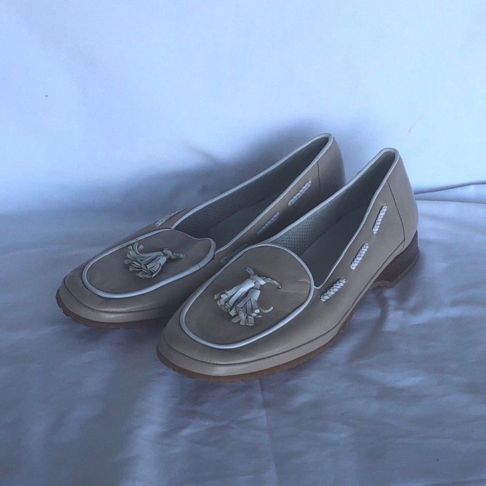 Rangoni Firenze Tan Leather Loafers